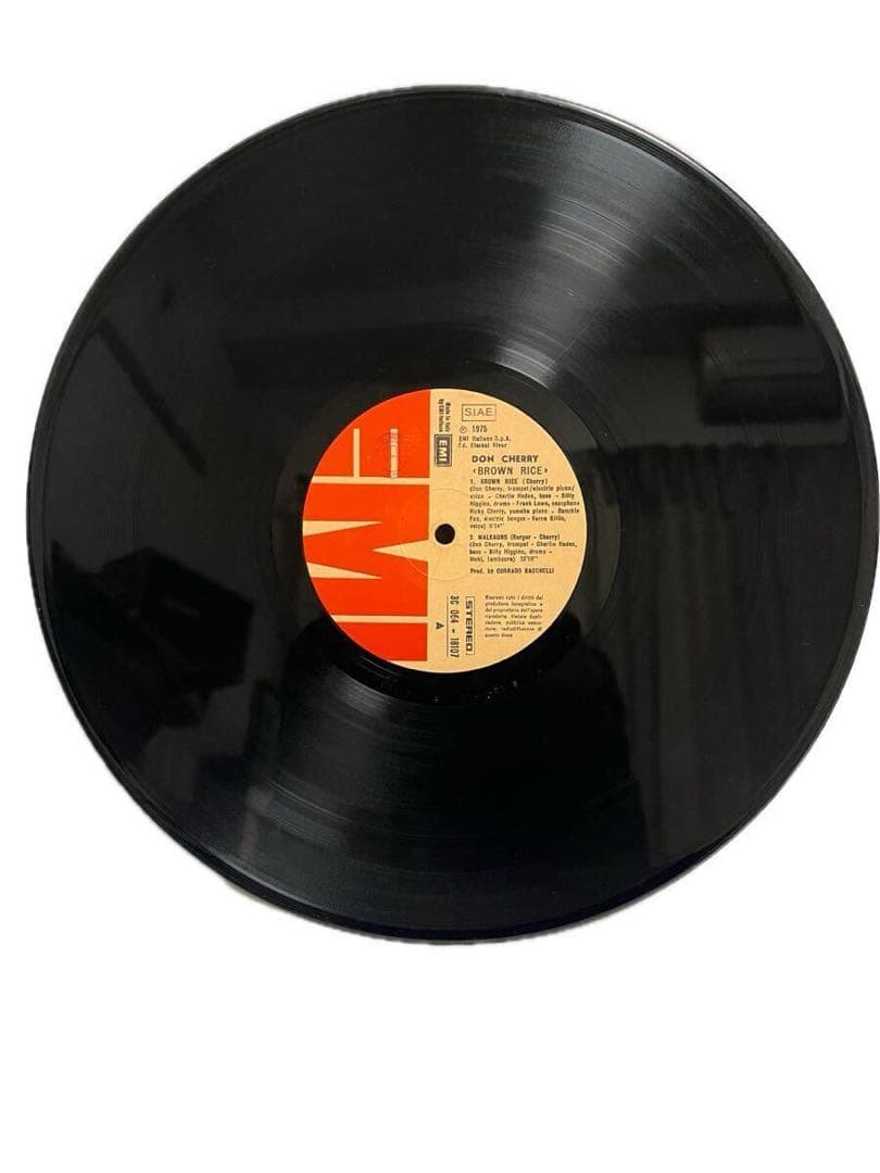 【LP】Don Cherry / Brown Rice 1975年 Italy