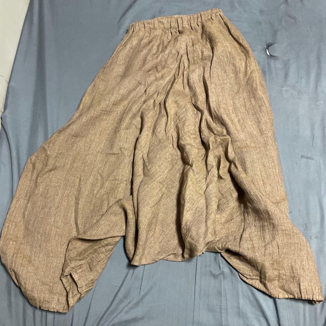 issey miyake permanente サルエルパンツ