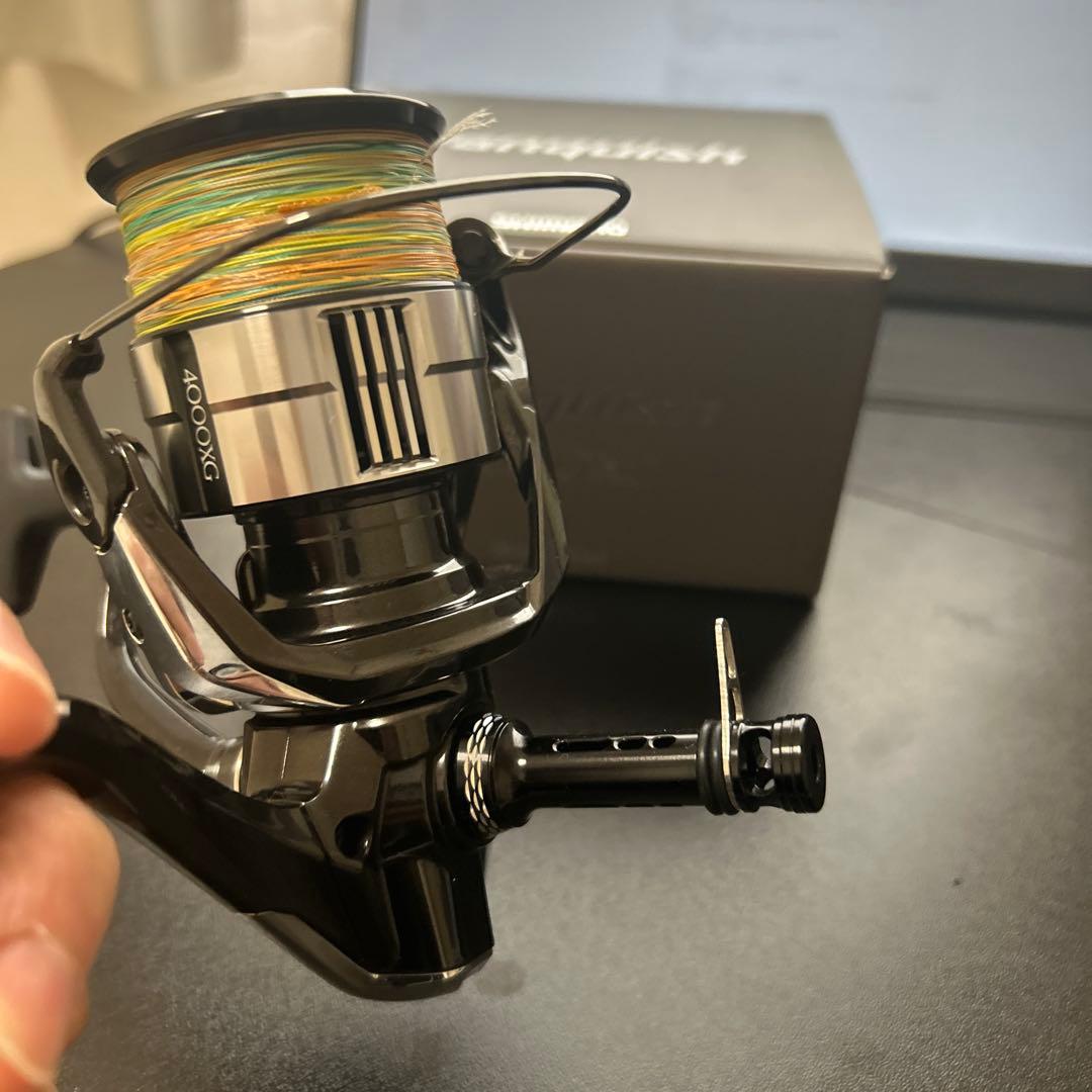 【超美品】23ヴァンキッシュ4000XG スピニングリール　リールスタンド付き