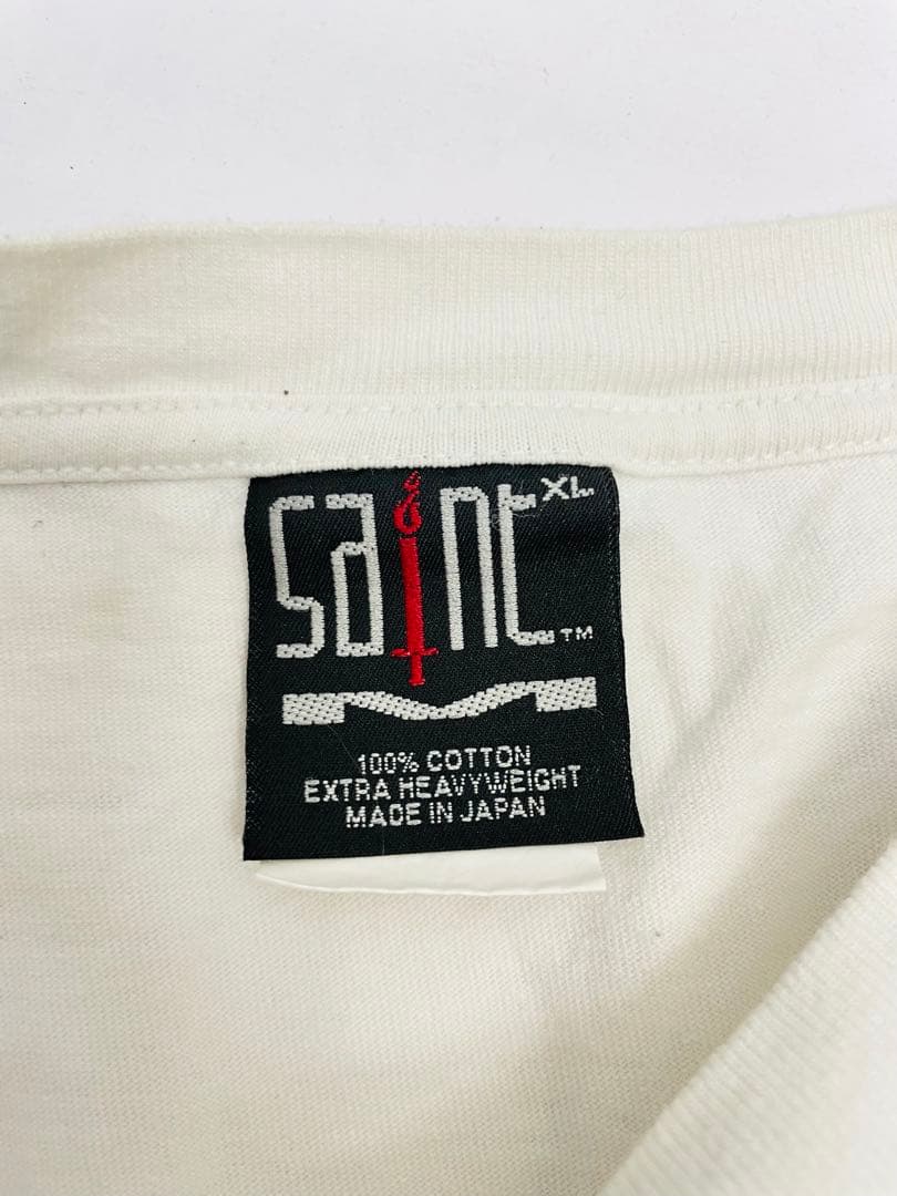 127★SAINT MICHAEL S/S TEE RIBON SAINT