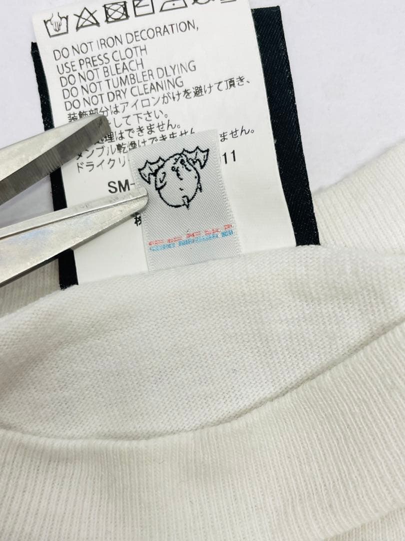 127★SAINT MICHAEL S/S TEE RIBON SAINT