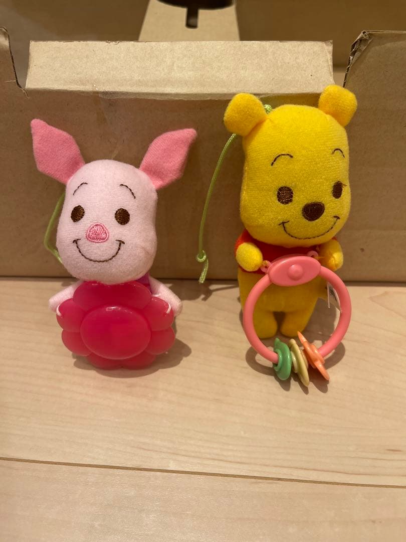 タカラトミー くまのプーメリー欠品なし➕旧プーさん、ピグレット（電池付）