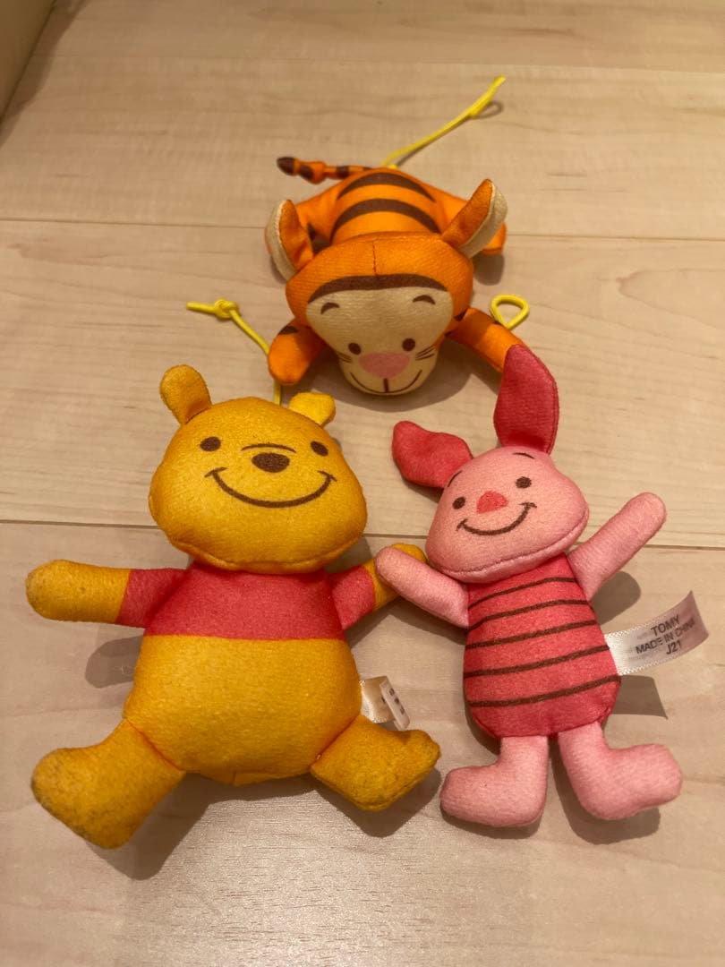 タカラトミー くまのプーメリー欠品なし➕旧プーさん、ピグレット（電池付）