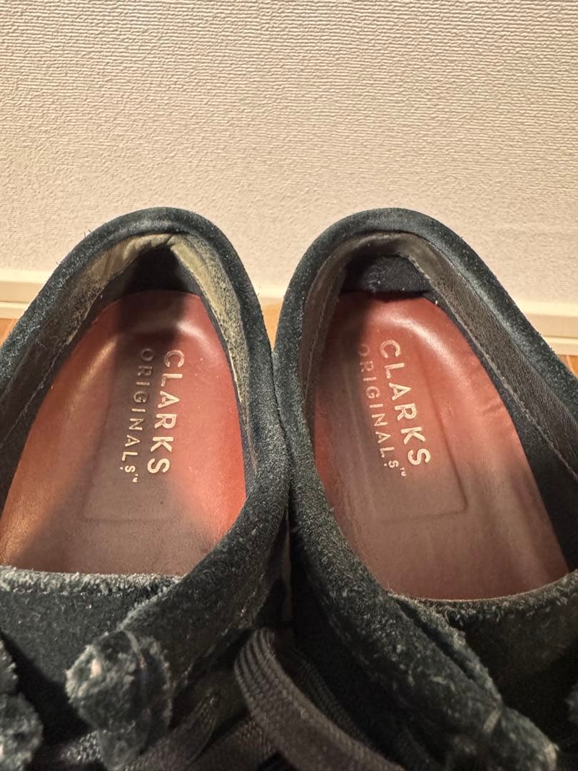 Clarks ワラビー　GORE-TEX ブラック