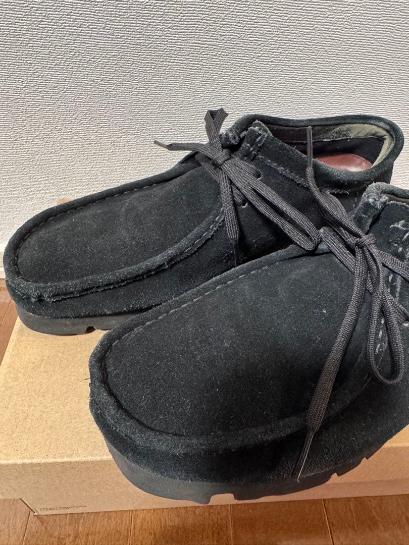 Clarks ワラビー　GORE-TEX ブラック