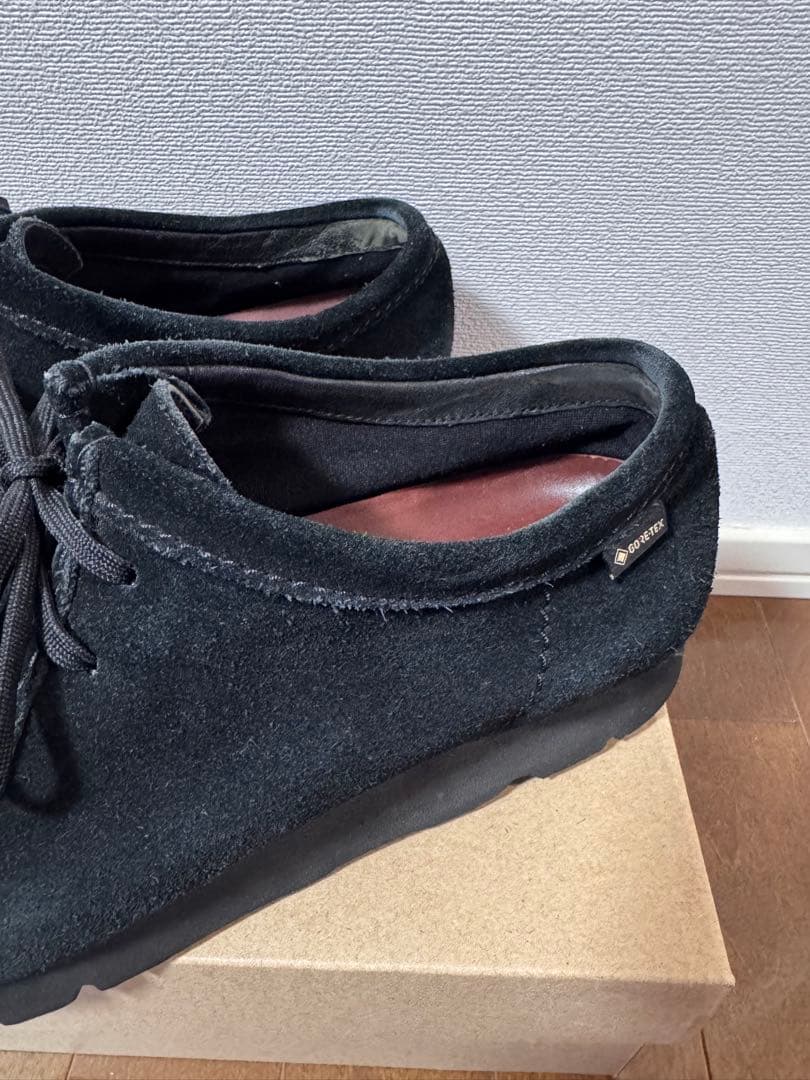 Clarks ワラビー　GORE-TEX ブラック