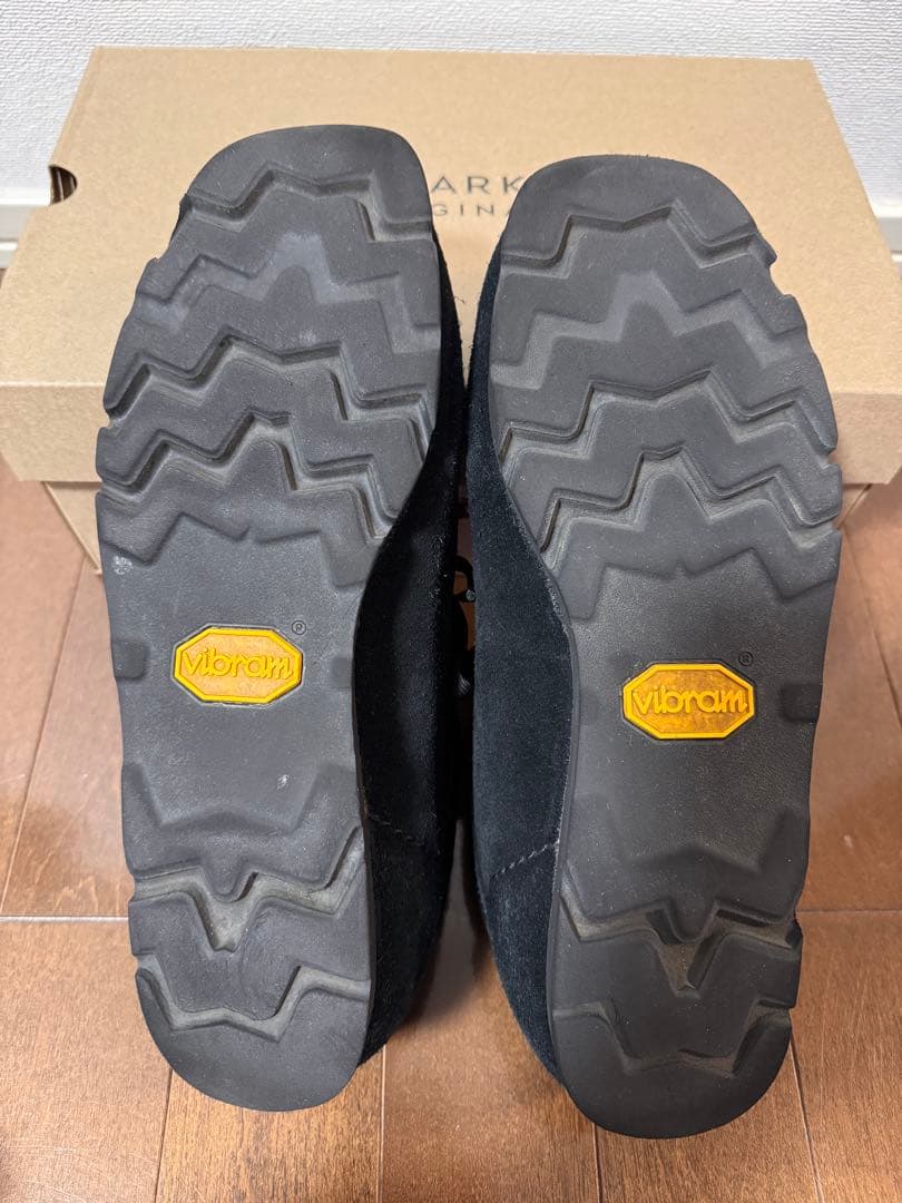 Clarks ワラビー　GORE-TEX ブラック