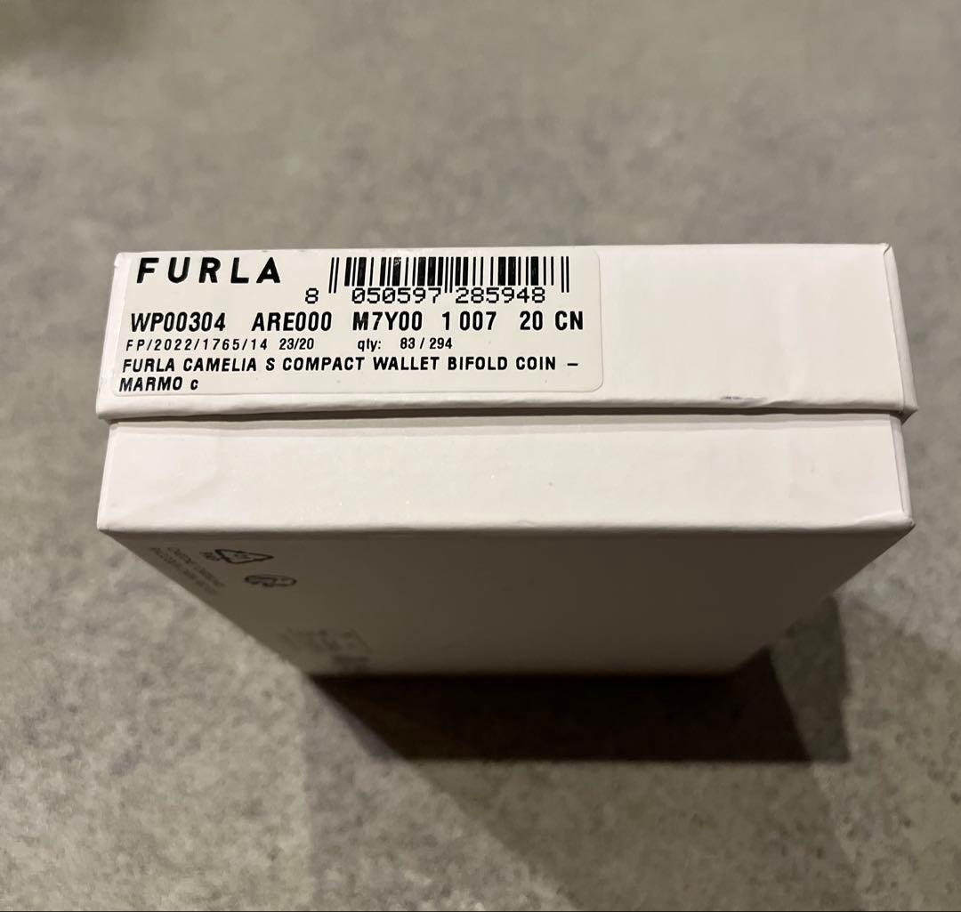 FURLA CAMELIA S コンパクト財布 グレー