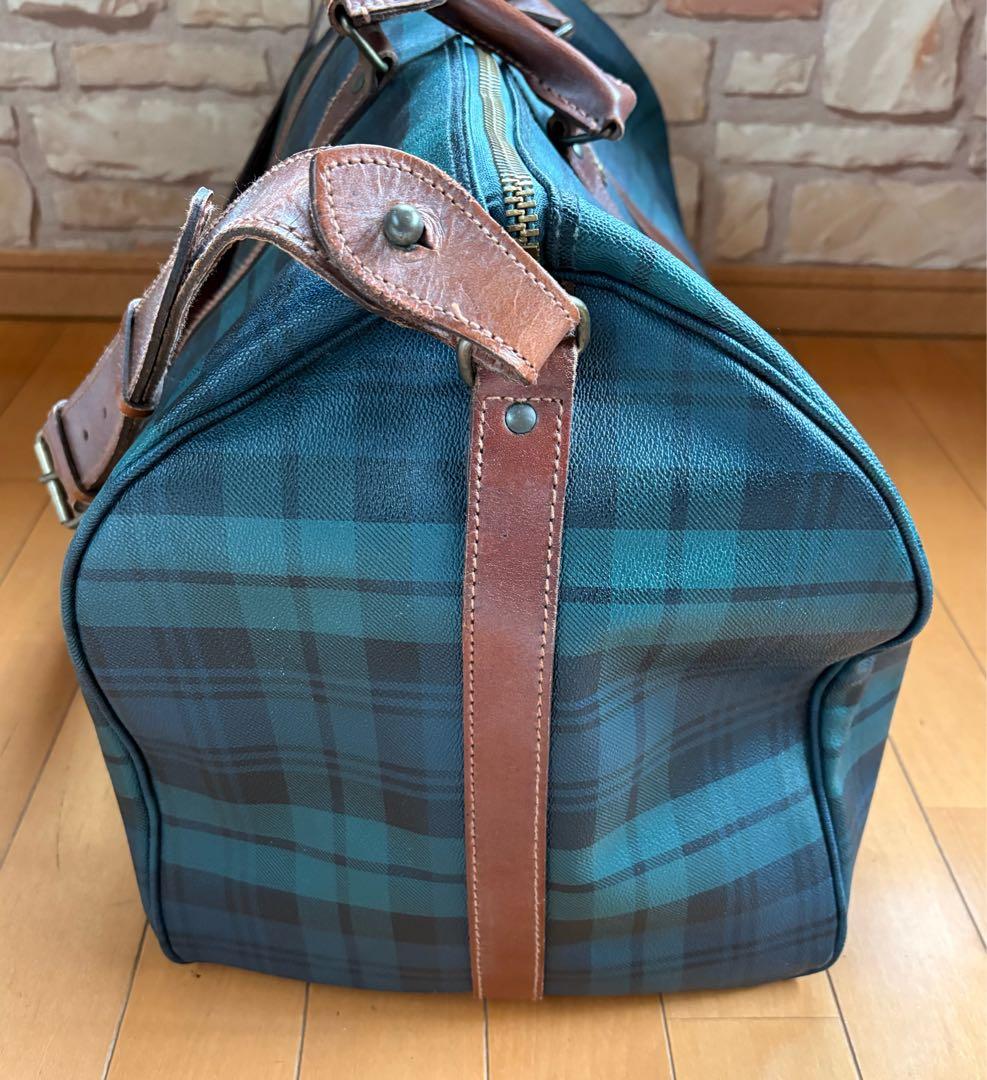 POLO RALPH LAUREN ボストンバッグ PVC レザー 大容量