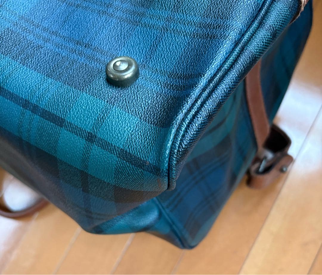 POLO RALPH LAUREN ボストンバッグ PVC レザー 大容量