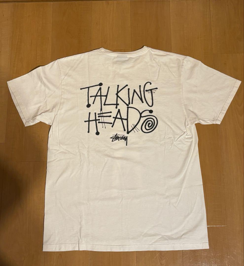 Stussy Talking Heads Tシャツ M ホワイト