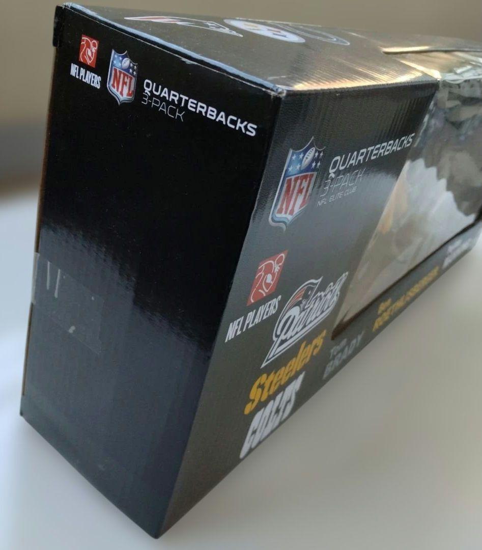チ*マ様 (未開封品)マクファーレンNFL Elite QB 3-Pack フィ