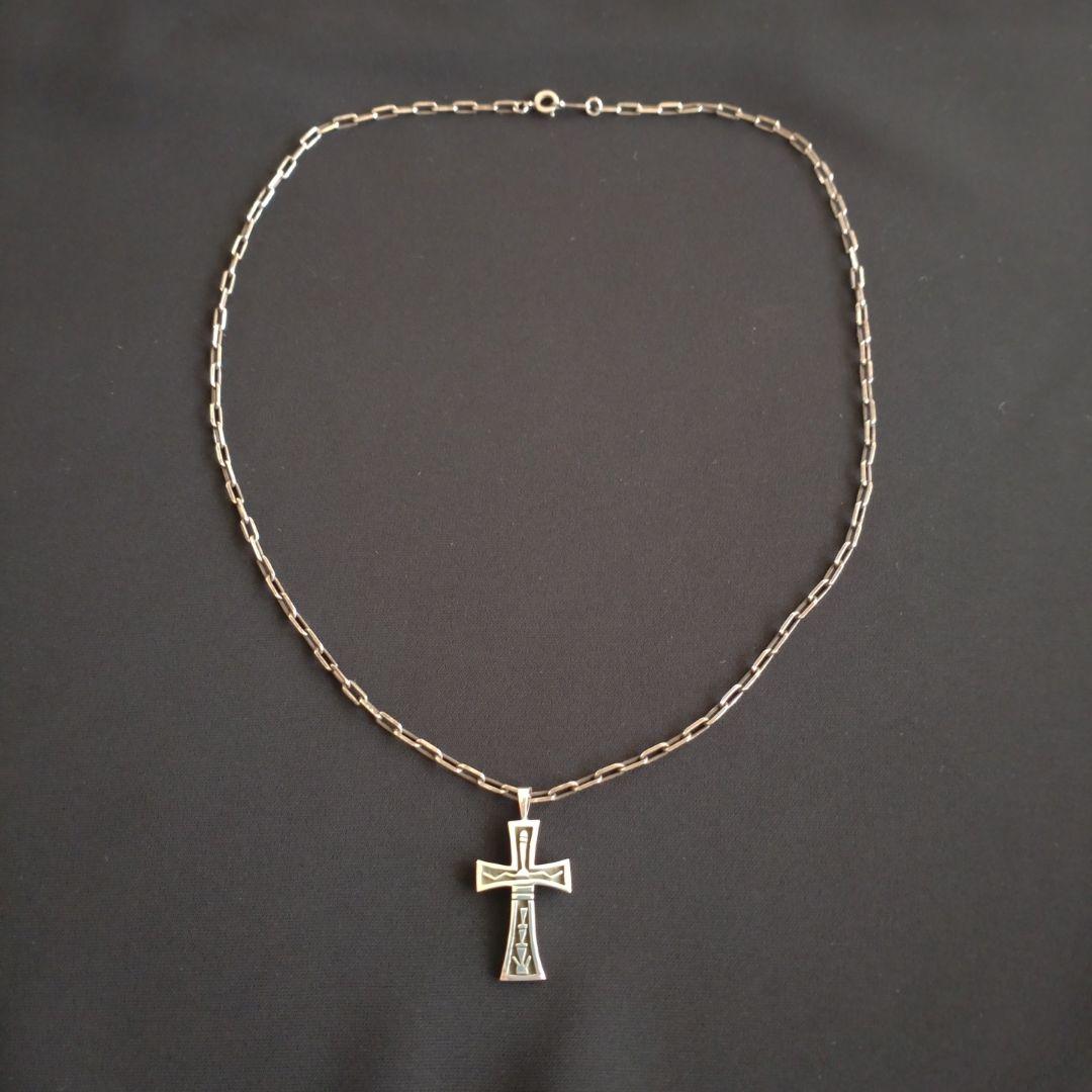 HOPI ホピ族 90年代 Cross「生命循環のクロス」ペンダント・トップ