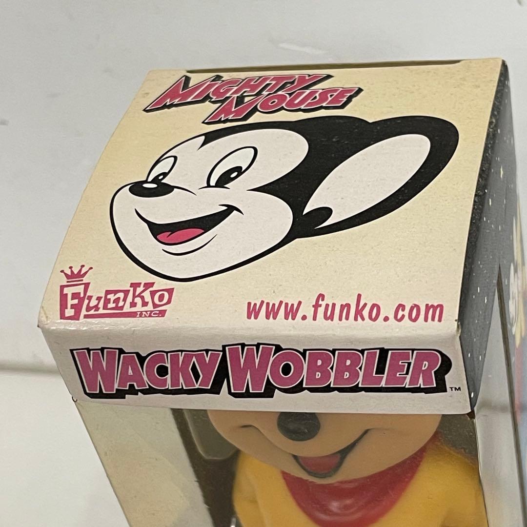ザ*キ様 未開封　色褪せあり　FUNKO社 wacky wobbler マイティ