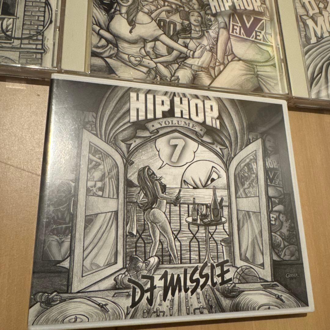 DJ MISSIE HIP HOP vol.1〜vol.7 mix CDセット