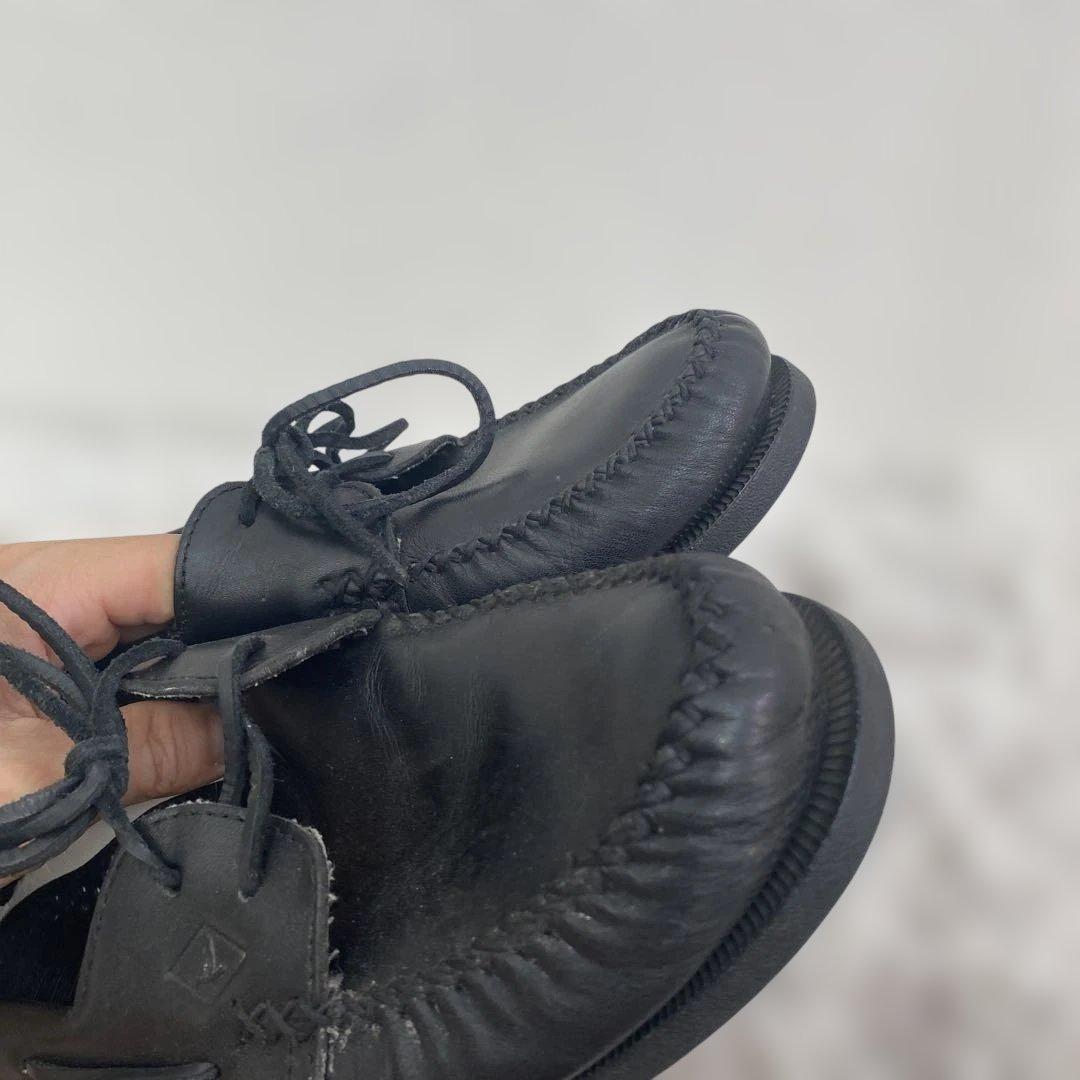 【良品】SPERRY TOP-SIDER レザー モカシン シューズ　9.5