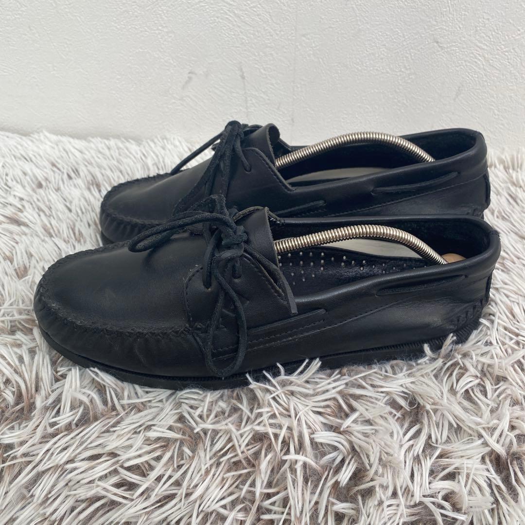 【良品】SPERRY TOP-SIDER レザー モカシン シューズ　9.5