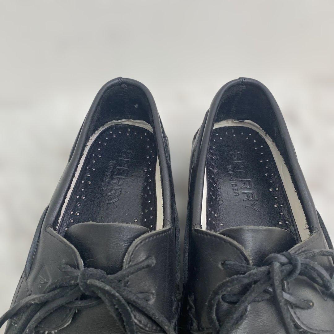 【良品】SPERRY TOP-SIDER レザー モカシン シューズ　9.5