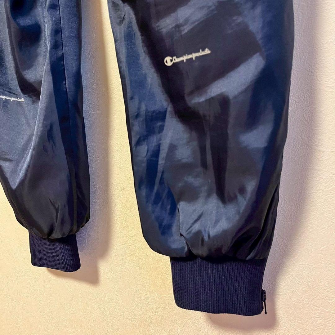 『チャンピオン』Champion ウインドブレーカー上下セットアップ　ネイビー