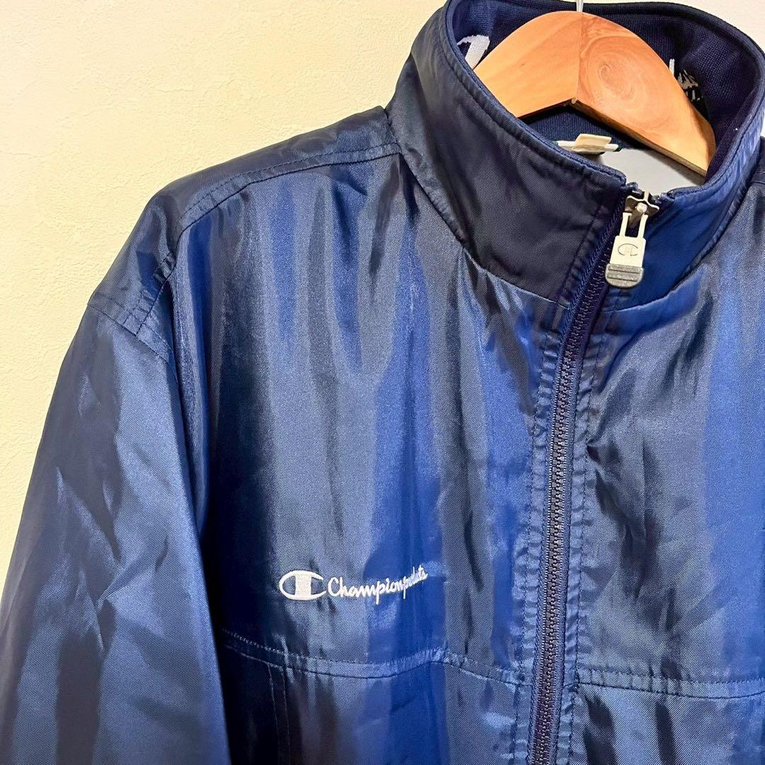 『チャンピオン』Champion ウインドブレーカー上下セットアップ　ネイビー