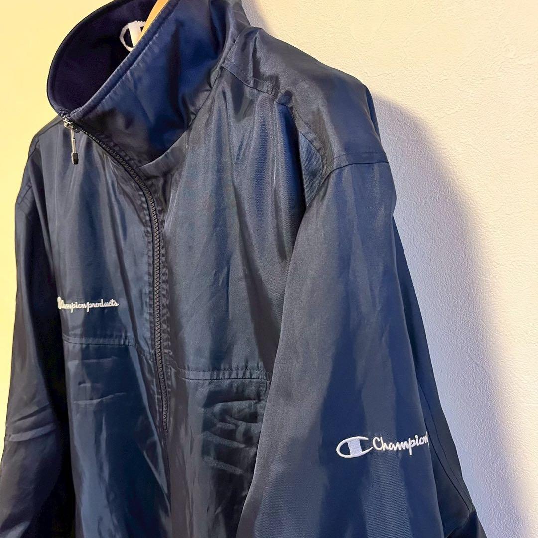 『チャンピオン』Champion ウインドブレーカー上下セットアップ　ネイビー