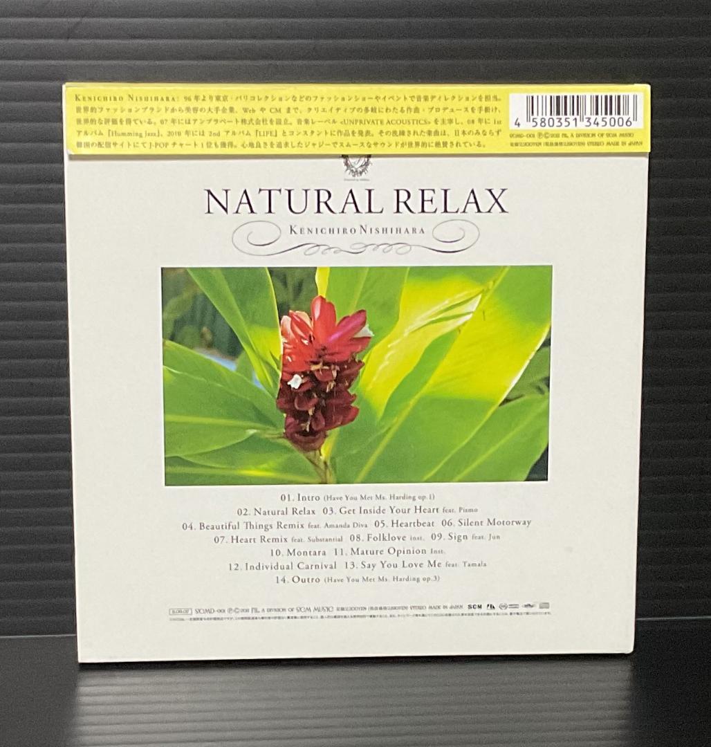 Kenichiro Nishihara - Natural Relax 帯付