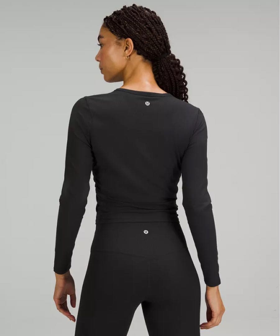 lululemon All It Takes リブNulu 長袖シャツ