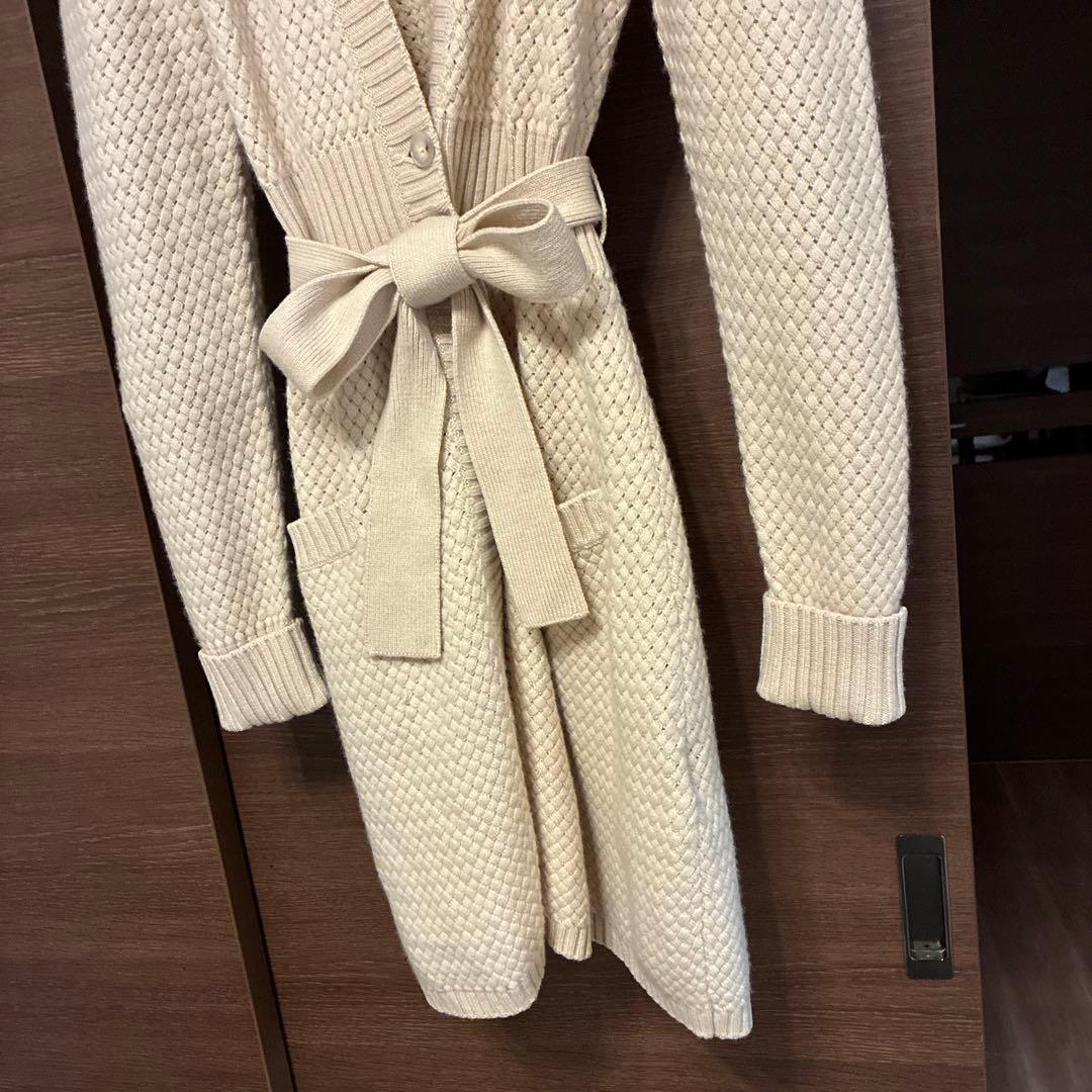 まる☆Max Mara カシミヤ100% カーディガンコート『M』☆