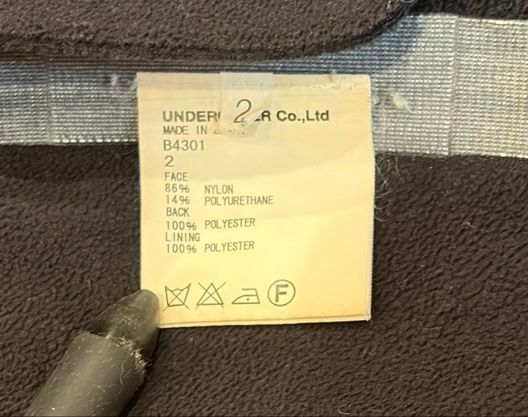 UNDER COVERISM GORE-TEX モッズコート 黒2
