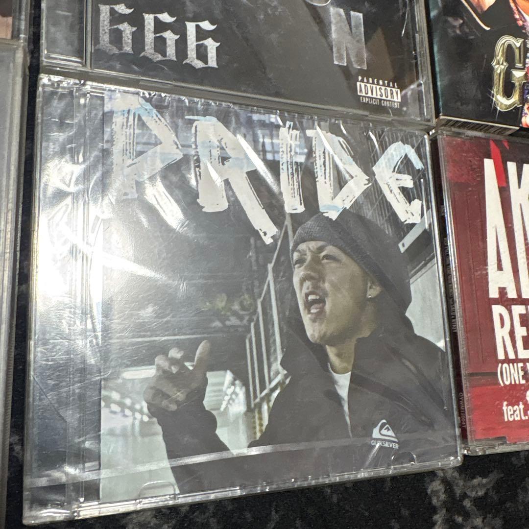 日本語ラップ AK-69 / 般若 / BIG RON / AKLO 6枚セット