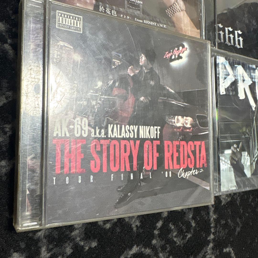 日本語ラップ AK-69 / 般若 / BIG RON / AKLO 6枚セット