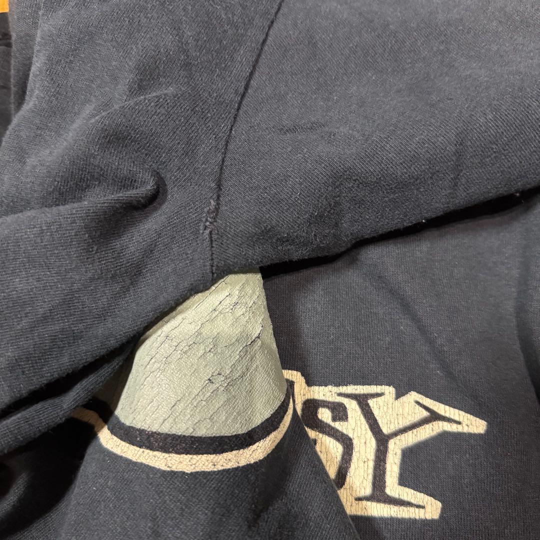 80s OLD STUSSY Tシャツ 折れクラウン 黒タグ後期 USA製