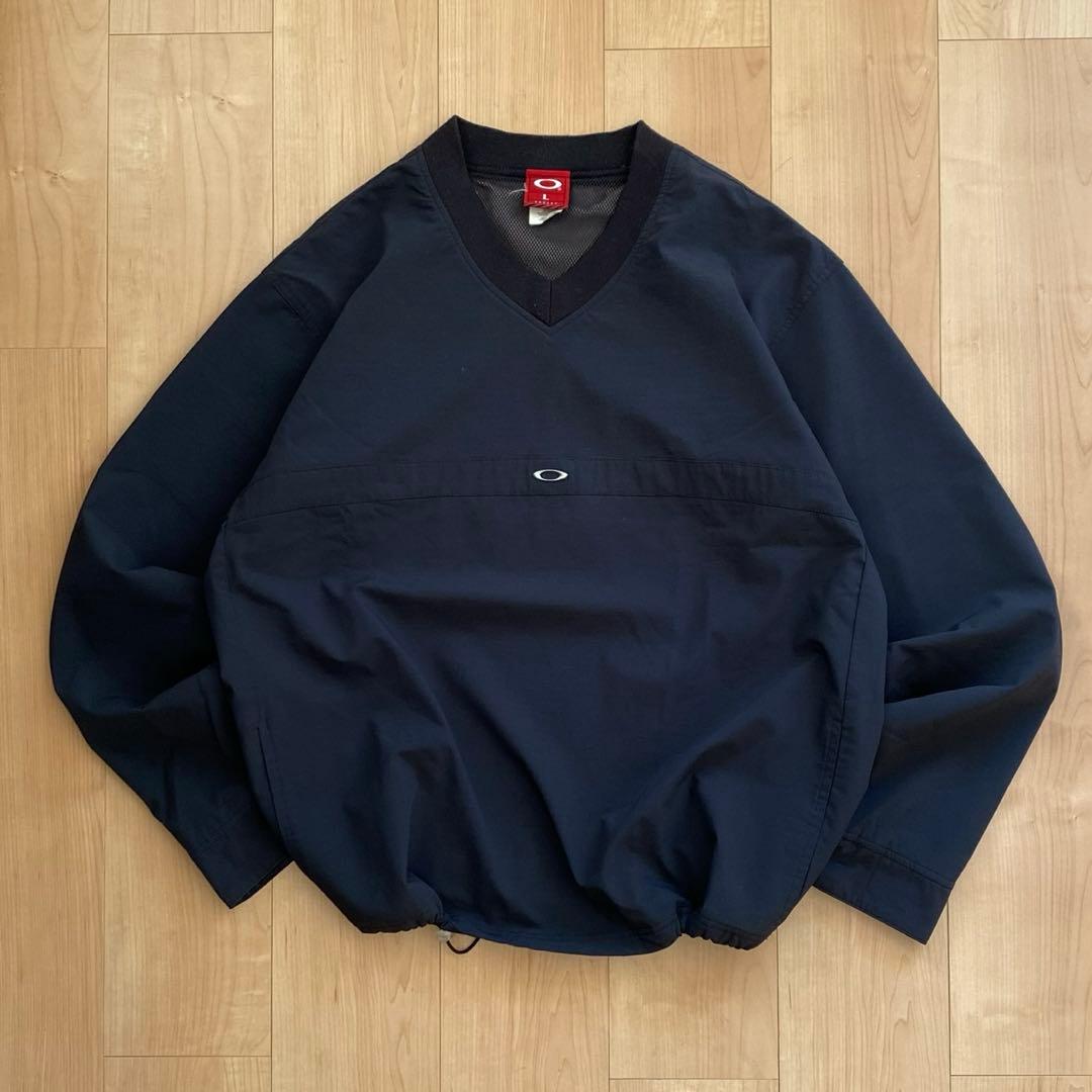 トップス 1990s oakley l logo nylon pullover