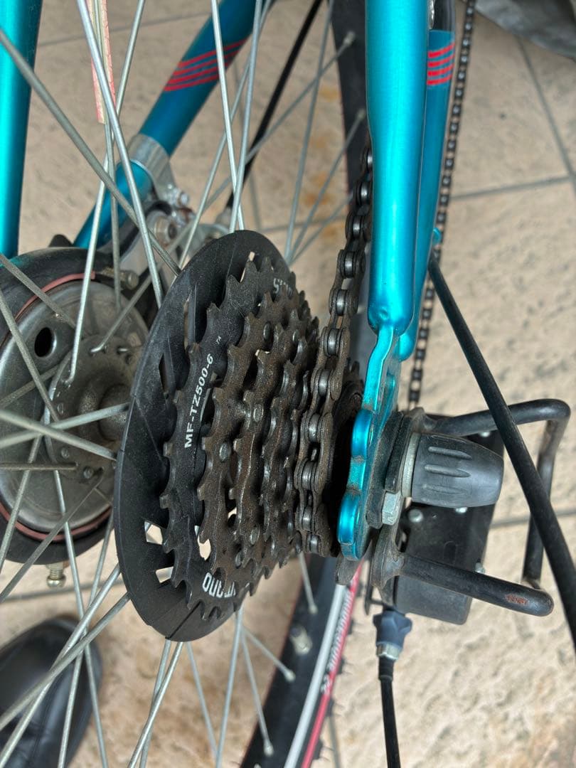 24型 自転車 エクスプレスジュニア (６段変速） エメラルドグリーンEXJ45