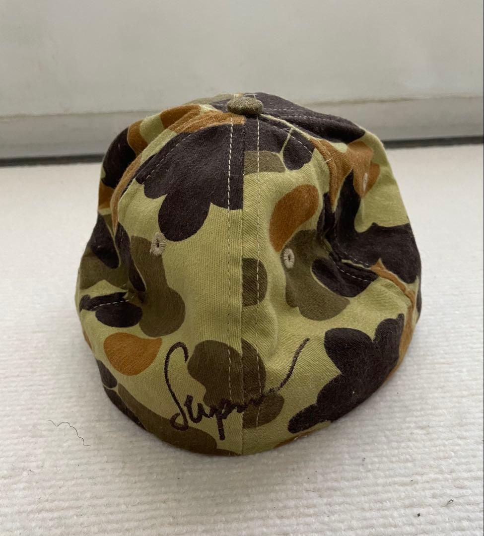supreme 迷彩キャップ　madeinusa