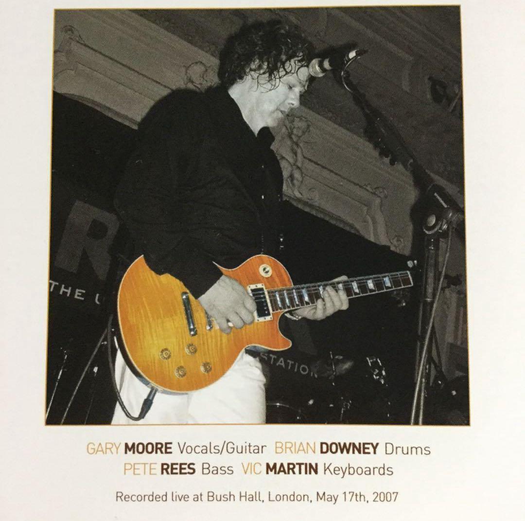 帯付き！Gary Moore/ LIVE AT BUSH HALL 2007