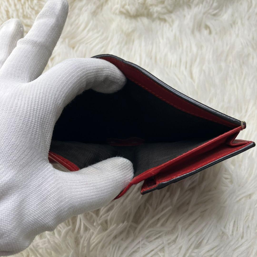 ✨美品✨ GUCCI 二つ折り財布 チェリー GG柄 ストーン抜けナシ