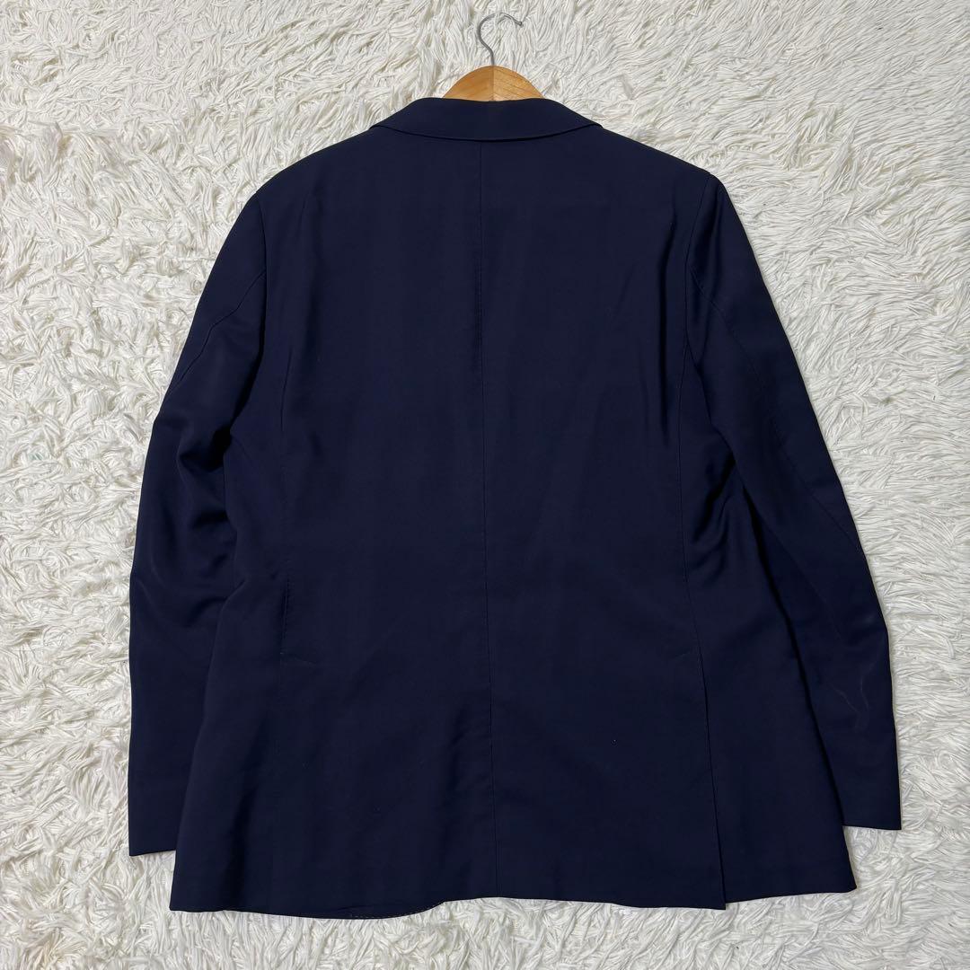 美品 マッキントッシュ 紺ブレ トロッタージャケット キッドモヘヤ 洗える L