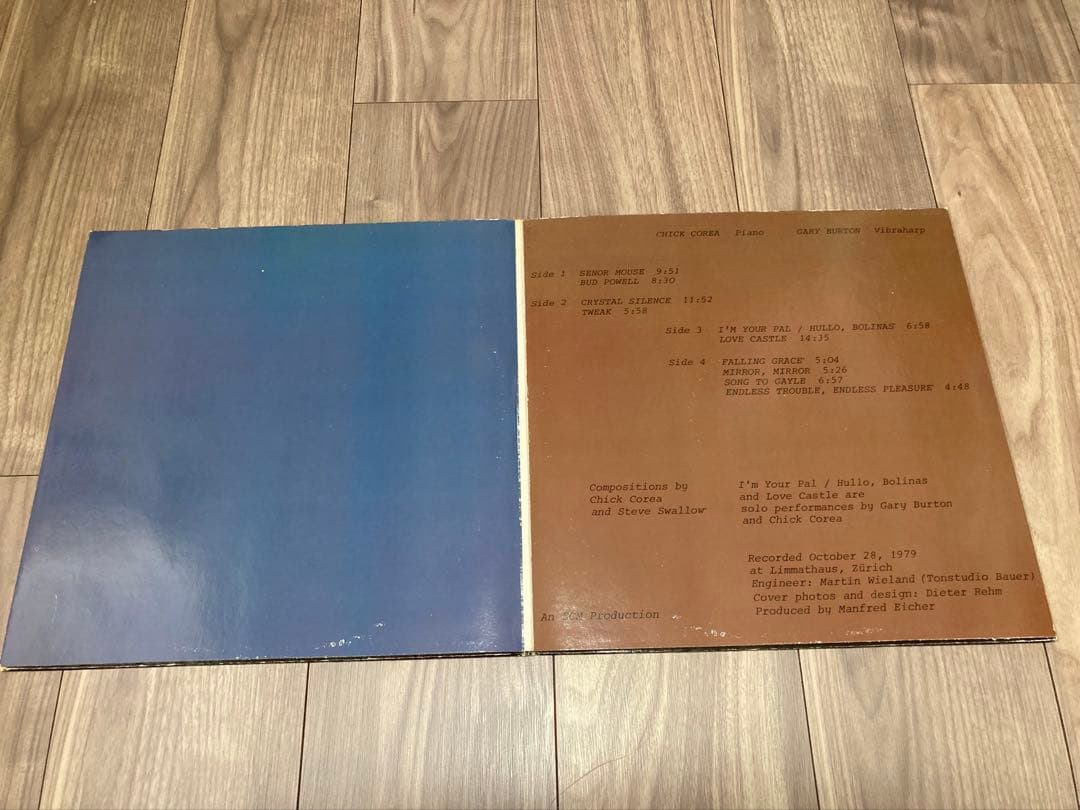 (レコード)チック・コリア +1/Live in Concert