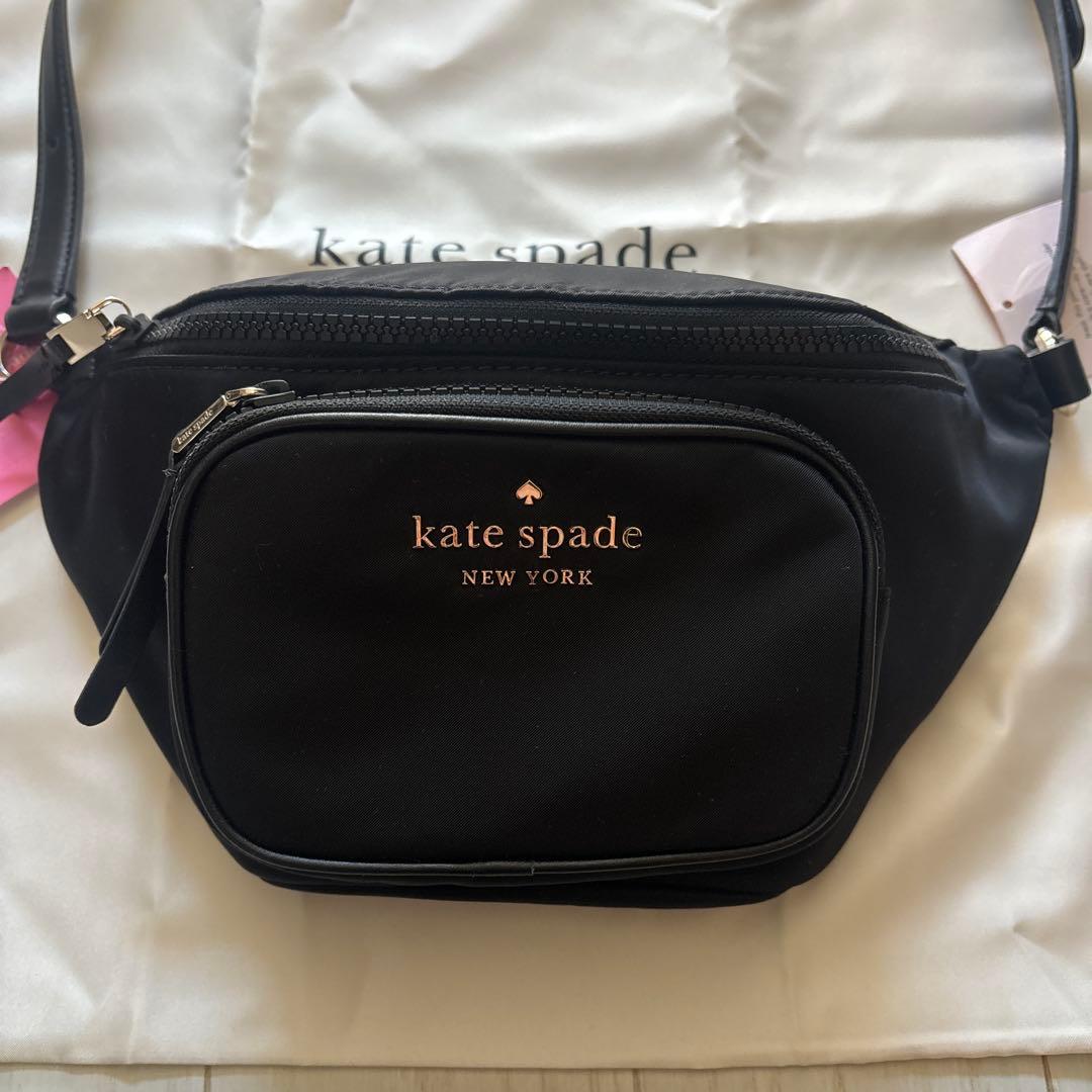 kate spade NEW YORK ブラック ボディバッグ[最終お値引き]