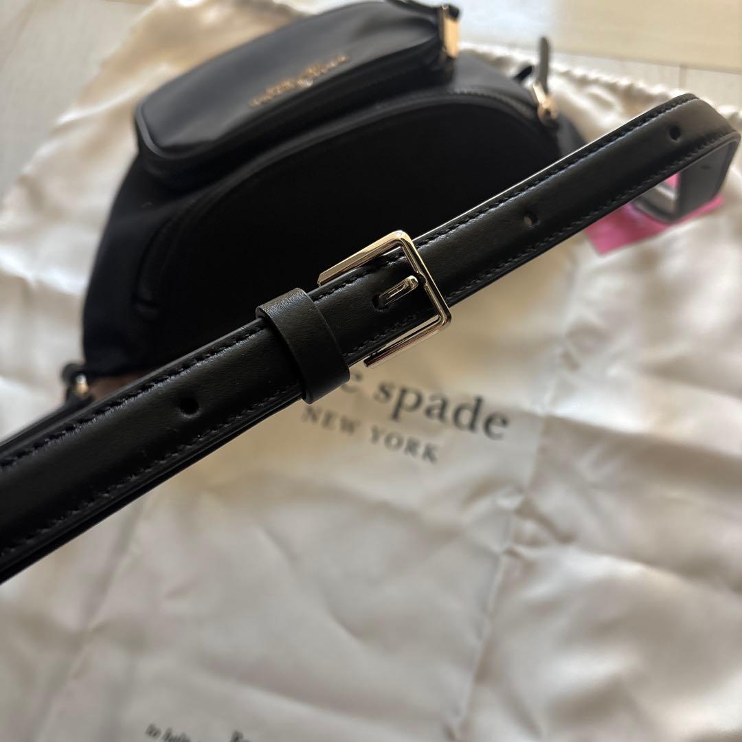 kate spade NEW YORK ブラック ボディバッグ[最終お値引き]