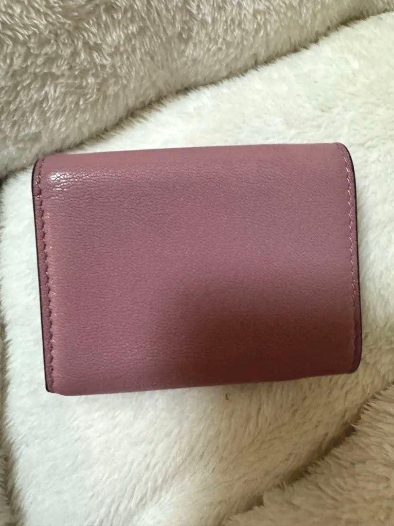ディオール レザー サドル 三つ折り財布