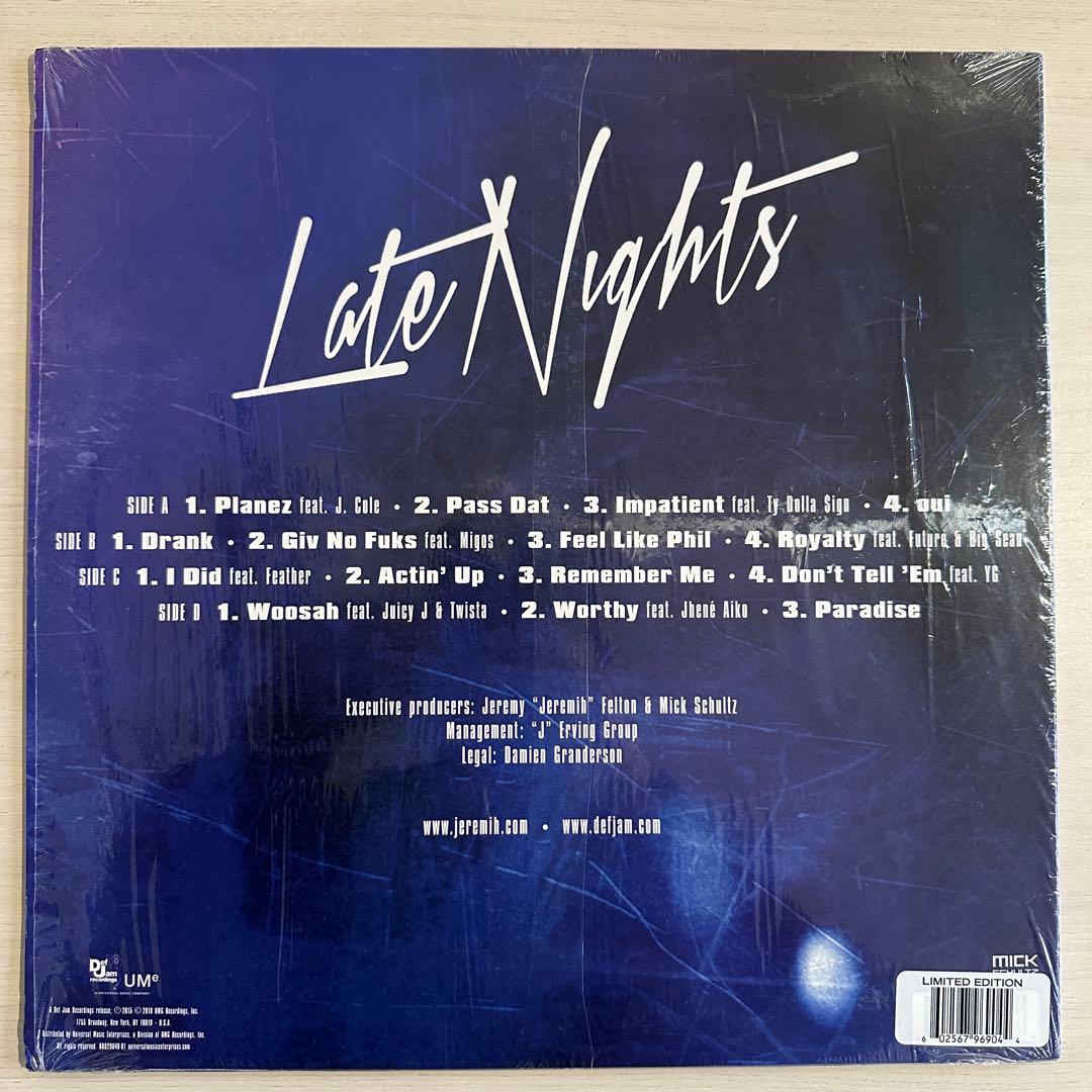 Jeremih ‎– Late Nights The Album
