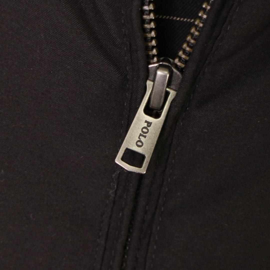 【希少✨】現行ポロラルフローレン スウィングトップ 裏地総チェック柄 黒 3XL