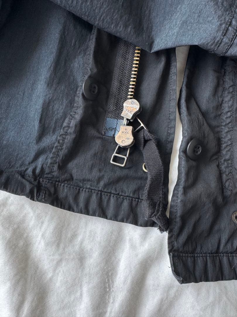 JOURNAL STANDARD 25ss ショートモッズ ガーメントダイ M黒