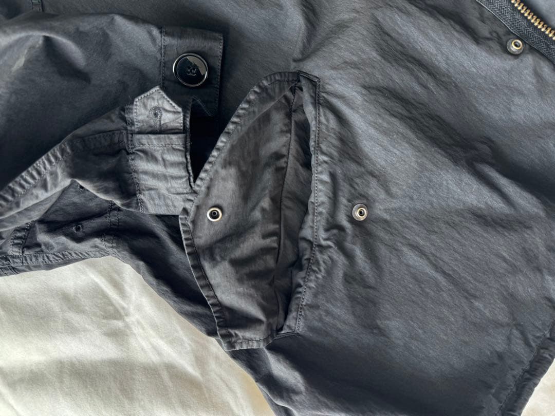 JOURNAL STANDARD 25ss ショートモッズ ガーメントダイ M黒