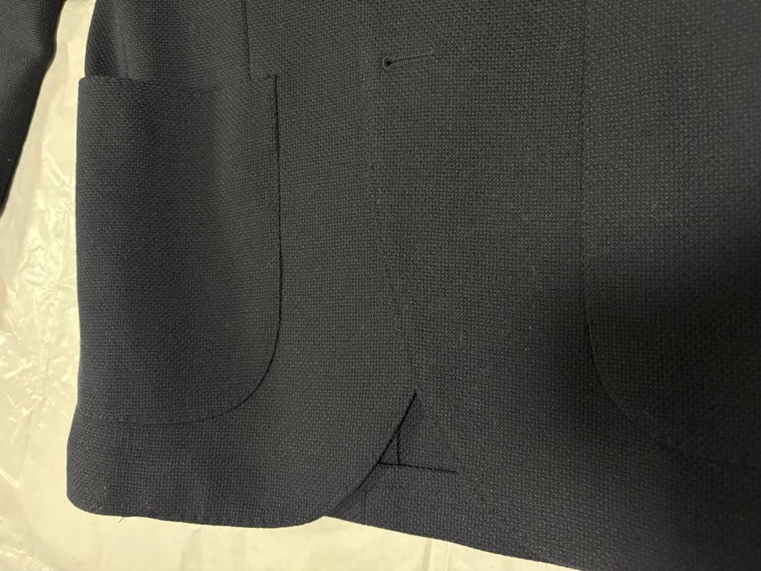 【極美品】LARDINI ラルディーニ テーラードジャケット ネイビー