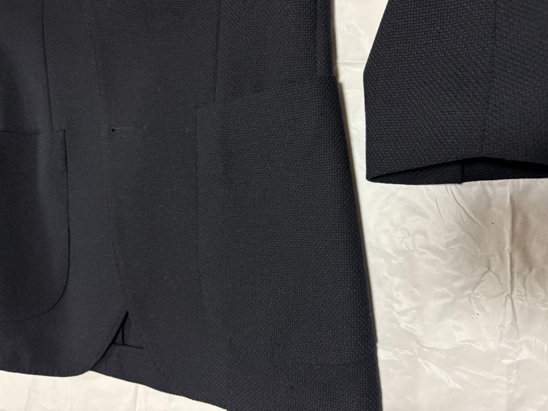 【極美品】LARDINI ラルディーニ テーラードジャケット ネイビー