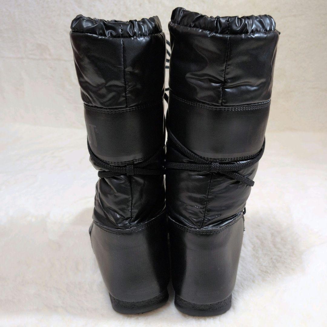【大人気】MOON BOOT ムーンブーツ ロング スノーブーツ 黒