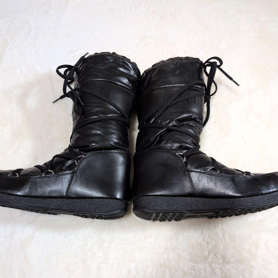 【大人気】MOON BOOT ムーンブーツ ロング スノーブーツ 黒